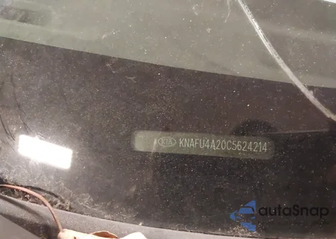 2012 Kia Forte Ex z USA, uszkodzony, nr VIN KNAFU4A20C5624214